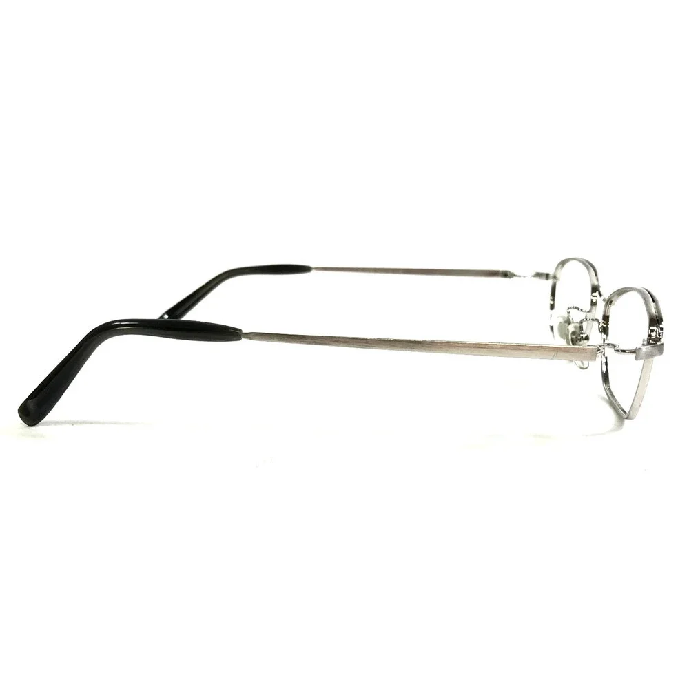 ANCCI Eyeglasses Frames A-606 18K GP Silver Cat Eye Wire Rim 52-16-140